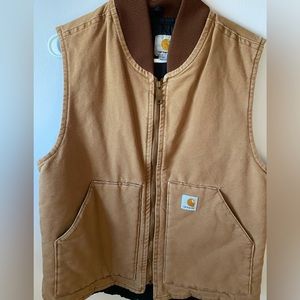 Vintage Carhartt Vest Lightly Worn, Medium, Tan